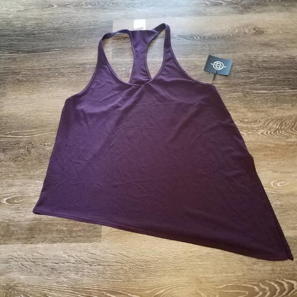 DYI Pure Barre Asymmetrical Flow Athletic Tank Top - Picture 1 of 5